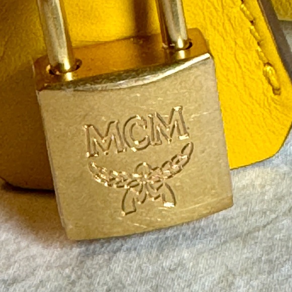 MCM Mini Ella Boston Leather Bag - Picture 6 of 8